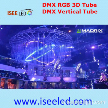 DMX 3D pha lê LED ống